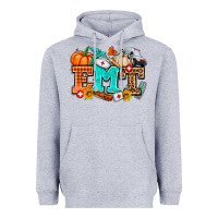 Heather Grey emt with fall Heavyweight Hoodie - AdoDesignShop