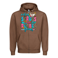 Chestnut coffee scrubs and rubber gloves Zipper Hoodie - Zillion Design Studio