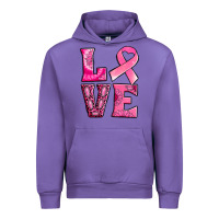 Tulip Breast Cancer love Urban Hoodie - NancyCooperArtShop
