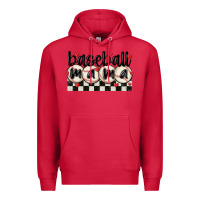 Cardinal baseball mama Premium Hoodie - MaliasSmallBusiness
