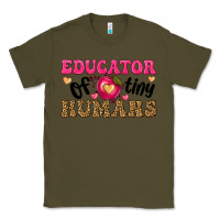 Army Green educator of tiny humans Classic Tee - texasbilliewilder