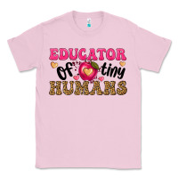 Bubblegum Pink educator of tiny humans Classic Tee - texasbilliewilder