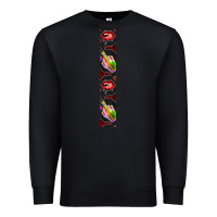 Black Halloween Key Fob Premium Sweatshirt - BundleAndBundleShop