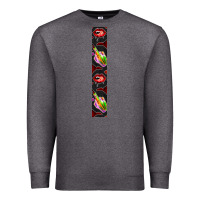 Charcoal Heather Halloween Key Fob Premium Sweatshirt - BundleAndBundleShop