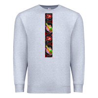 Heather Grey Halloween Key Fob Premium Sweatshirt - BundleAndBundleShop