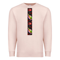 Pale Pink Halloween Key Fob Premium Sweatshirt - BundleAndBundleShop