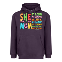 Plum she is mom Heavyweight Hoodie - JahusDesignShop