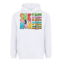 White she is mom Heavyweight Hoodie - JahusDesignShop