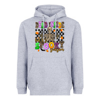 Heather Grey dead inside but it's spooky season Heavyweight Hoodie - AdoDesignShop