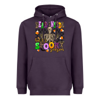 Plum dead inside but it's spooky season Heavyweight Hoodie - AdoDesignShop