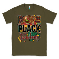 Army Green dope black teacher Classic Tee - texasbilliewilder