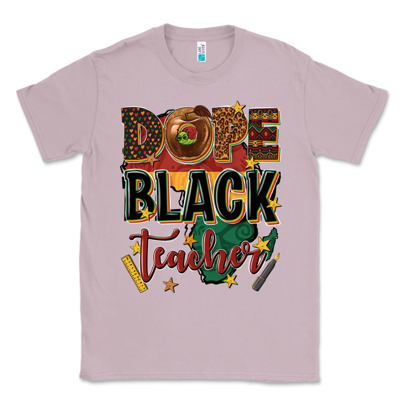 Dope Black Teacher Classic Tee by texasbilliewilder | Teevron