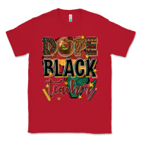 Red dope black teacher Classic Tee - texasbilliewilder