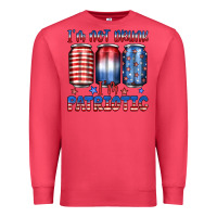 Cardinal i'm not drunk i'm patriotic Premium Sweatshirt - JahusDesignShop