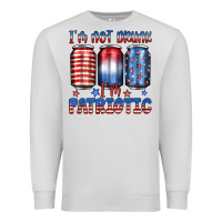 Dove Grey i'm not drunk i'm patriotic Premium Sweatshirt - JahusDesignShop