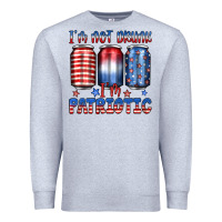 Heather Grey i'm not drunk i'm patriotic Premium Sweatshirt - JahusDesignShop