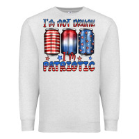 Oatmeal Heather i'm not drunk i'm patriotic Premium Sweatshirt - JahusDesignShop