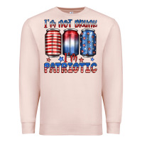 Pale Pink i'm not drunk i'm patriotic Premium Sweatshirt - JahusDesignShop