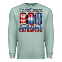 Seafoam i'm not drunk i'm patriotic Premium Sweatshirt - JahusDesignShop