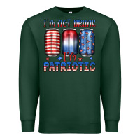 Sports Green i'm not drunk i'm patriotic Premium Sweatshirt - JahusDesignShop