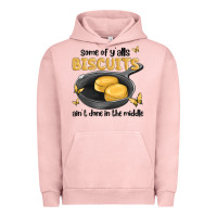 Pigment Salmon some of yalls biscuits aint done in the middle Urban Hoodie - MaliasSmallBusiness