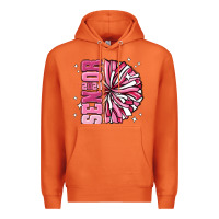 Carrot senior 2024 pink cheer Premium Hoodie - MaliasSmallBusiness