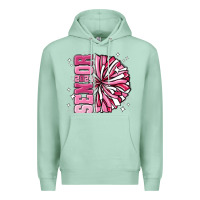 Seafoam senior 2024 pink cheer Premium Hoodie - MaliasSmallBusiness
