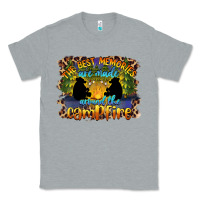 Heather Grey the best memories are made around the campfire camping Classic Tee - BarkalooDesign