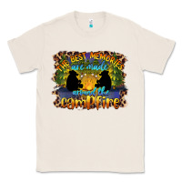 Natural the best memories are made around the campfire camping Classic Tee - BarkalooDesign