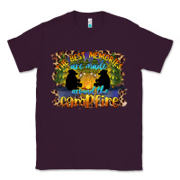 Plum the best memories are made around the campfire camping Classic Tee - BarkalooDesign