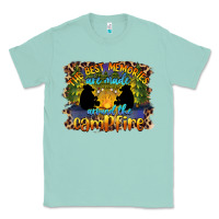 Seafoam the best memories are made around the campfire camping Classic Tee - BarkalooDesign