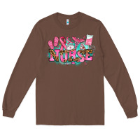 Chestnut breast cancer nurse Long Sleeve Tee - AdoDesignShop