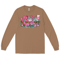 Toasted Coconut breast cancer nurse Long Sleeve Tee - AdoDesignShop