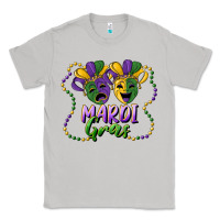 Moon Dust mardi gras mask and beads Classic Tee - RanaPortraitStore