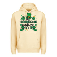 Pina Colada the leprechauns made me do it Premium Hoodie - MaliasSmallBusiness