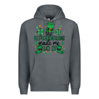 Rock the leprechauns made me do it Premium Hoodie - MaliasSmallBusiness