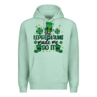 Seafoam the leprechauns made me do it Premium Hoodie - MaliasSmallBusiness