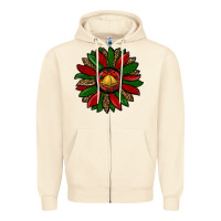 Sandshell christmas sunflower Zipper Hoodie - RanaPortraitStore