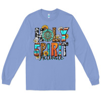 Colony Blue holy spirit activate Long Sleeve Tee - Zillion Design Studio