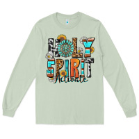 Matcha holy spirit activate Long Sleeve Tee - Zillion Design Studio