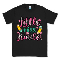 Black little miss kindergarten Classic Tee - Zillion Design Studio