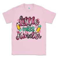 Bubblegum Pink little miss kindergarten Classic Tee - Zillion Design Studio