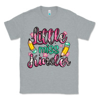 Heather Grey little miss kindergarten Classic Tee - Zillion Design Studio