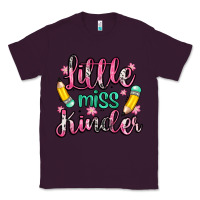 Plum little miss kindergarten Classic Tee - Zillion Design Studio