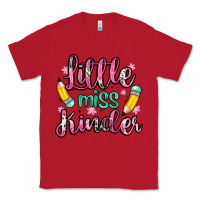 Red little miss kindergarten Classic Tee - Zillion Design Studio