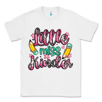 White little miss kindergarten Classic Tee - Zillion Design Studio