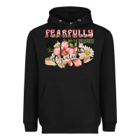Black fearfully and wonderfully created Heavyweight Hoodie - JahusDesignShop
