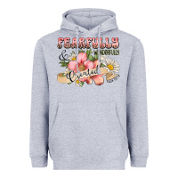 Heather Grey fearfully and wonderfully created Heavyweight Hoodie - JahusDesignShop