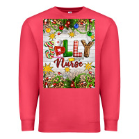 Cardinal Christmas Jolly Nurse Premium Sweatshirt - Artiststas