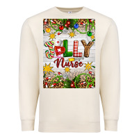 Sandshell Christmas Jolly Nurse Premium Sweatshirt - Artiststas